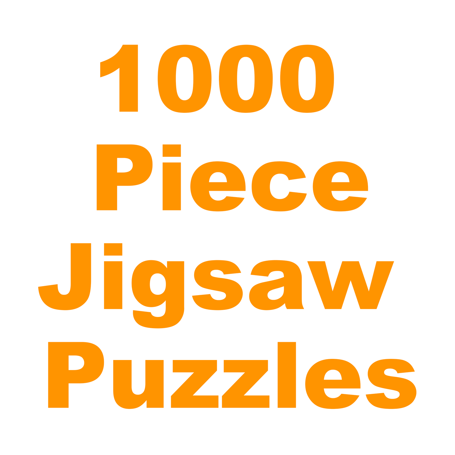 CLE - 1000 Piece Puzzles