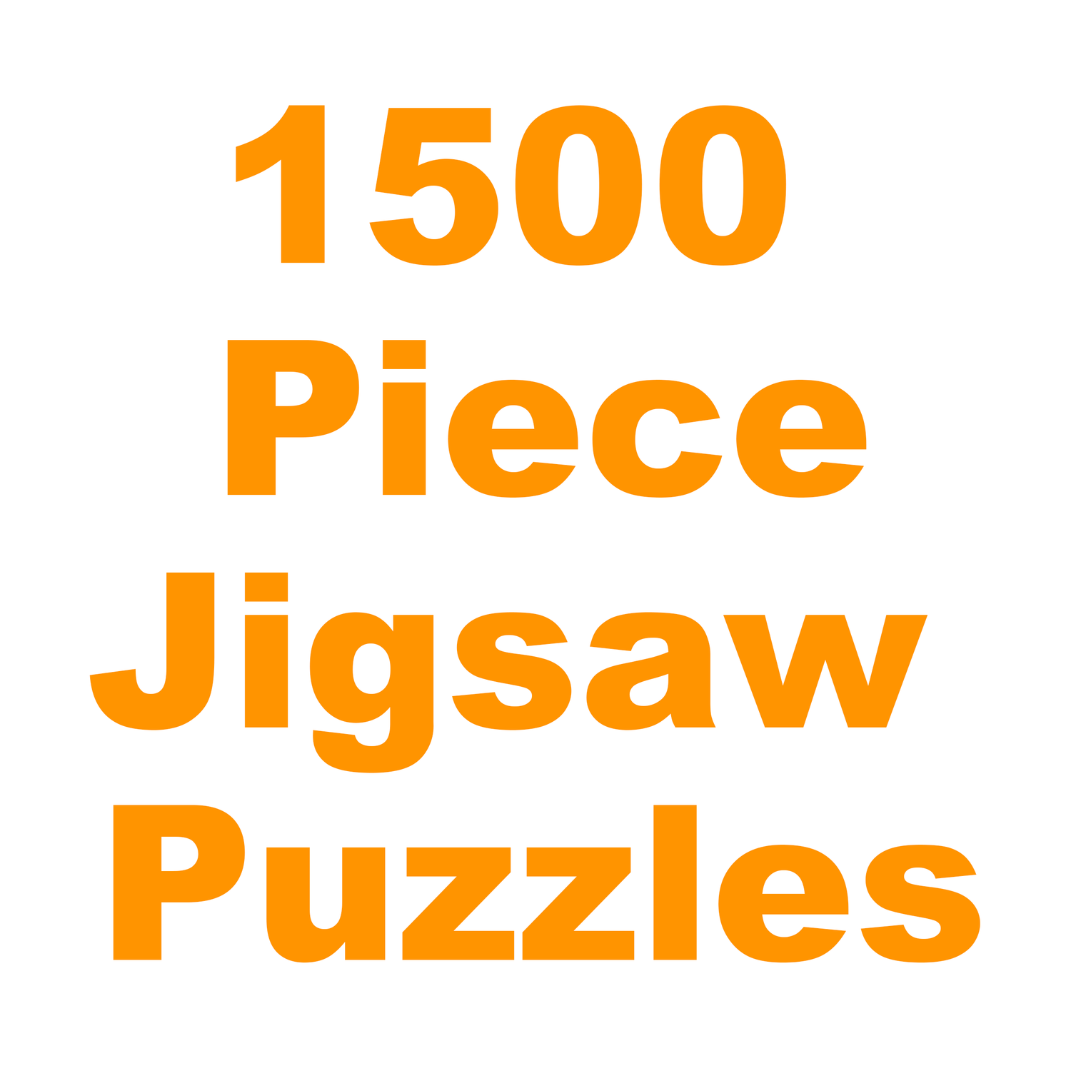 CLE - 1500 Piece Puzzles