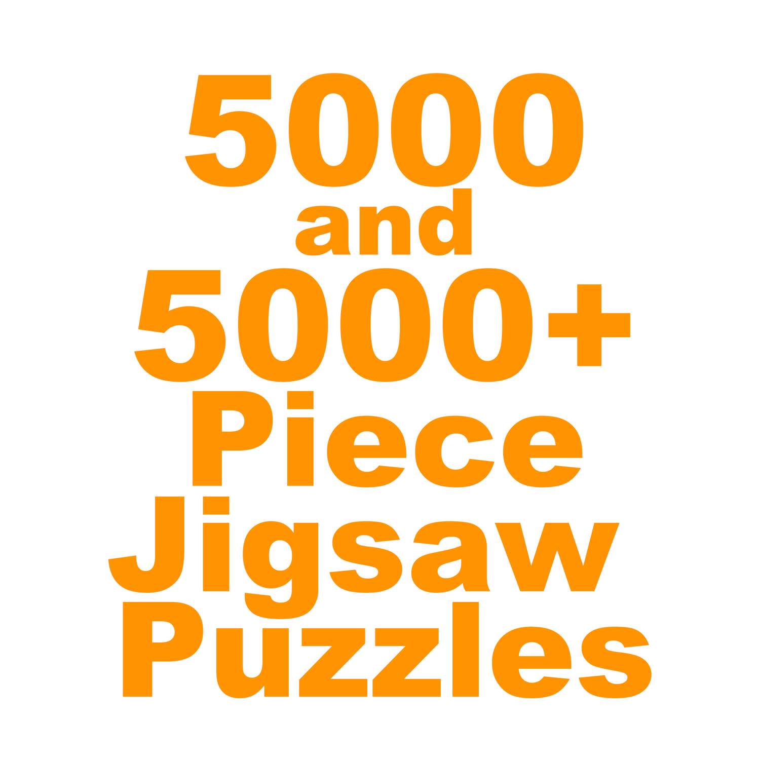 RB - 5000 and Above Piece Puzzles