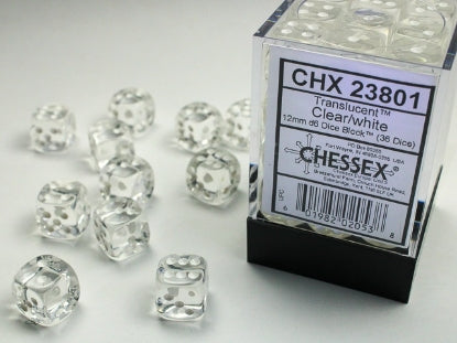 CHESSEX D6 12mm (36 PC)