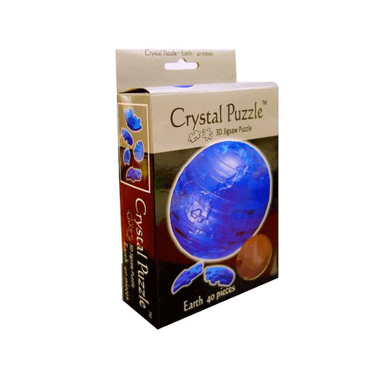 3D CRYSTAL | BLUE EARTH