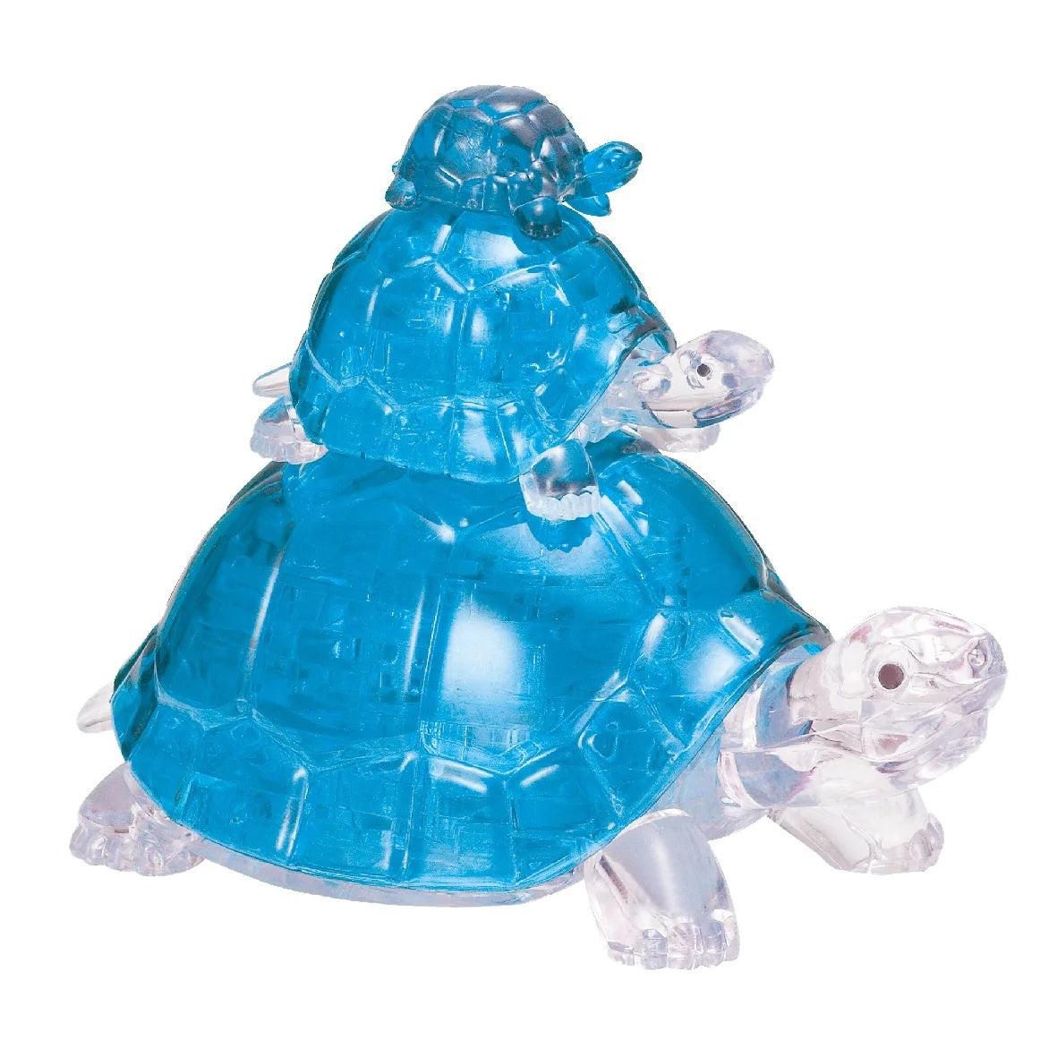 3D CRYSTAL | BLUE TURTLE