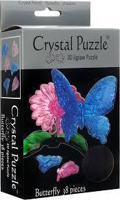 3D CRYSTAL | BUTTERFLY (BLUE)