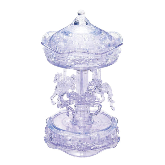 3D CRYSTAL | CAROUSEL (CLEAR)