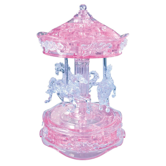 3D CRYSTAL | CAROUSEL (PINK)