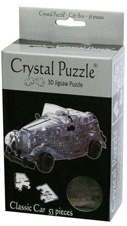 3D CRYSTAL | CLASSIC CAR - BLACK