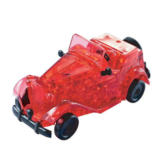 3D CRYSTAL | CLASSIC CAR (RED)