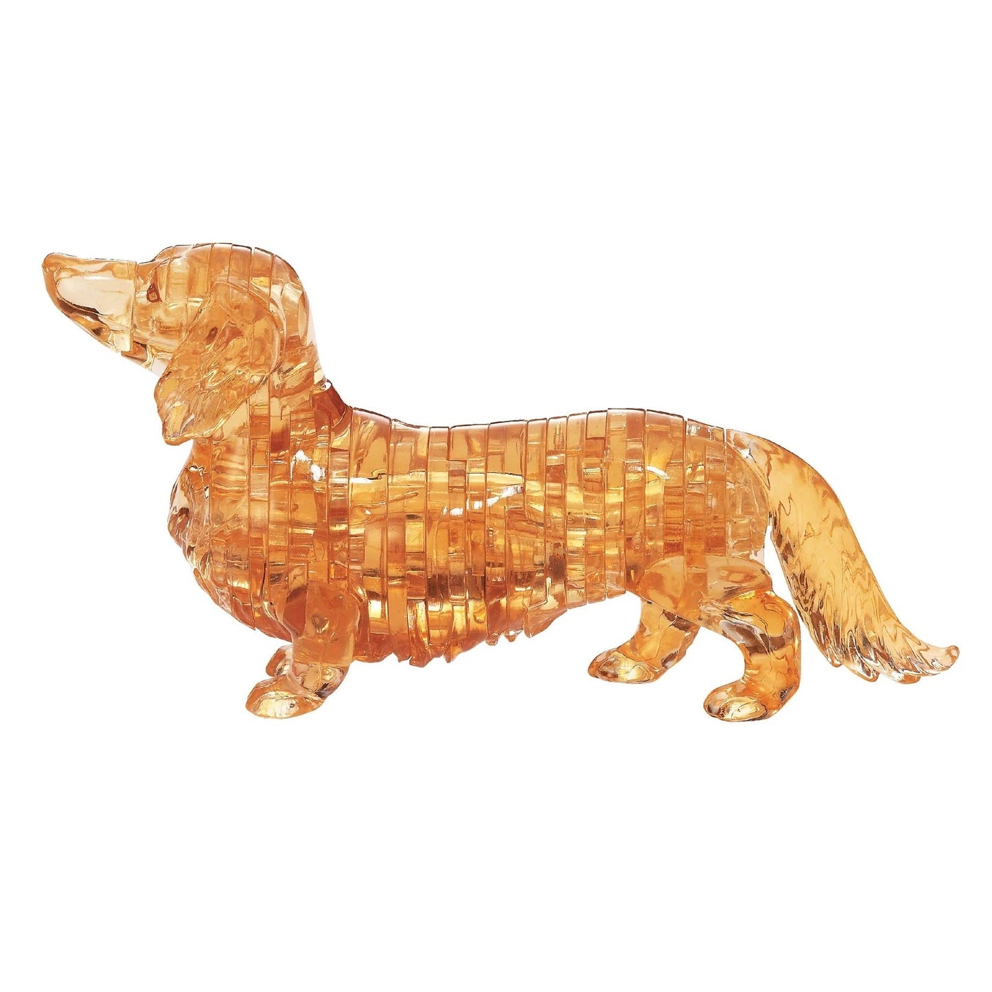 3D CRYSTAL | DACHSHUND (BROWN)