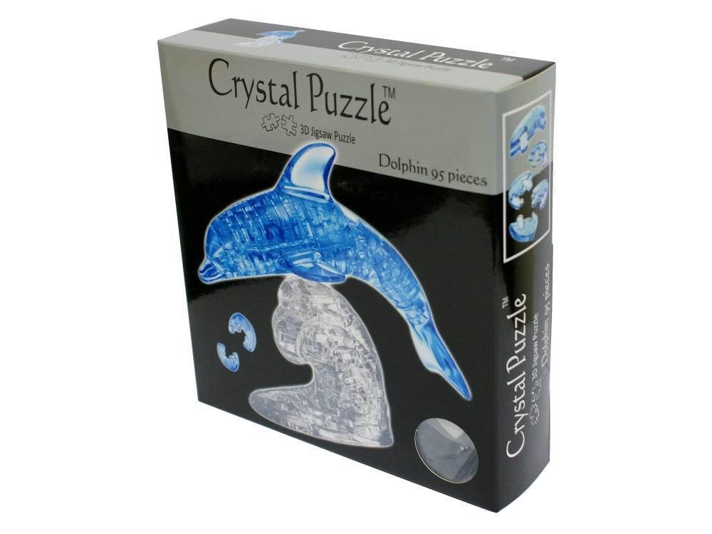 3D CRYSTAL | DOLPHIN (BLUE)