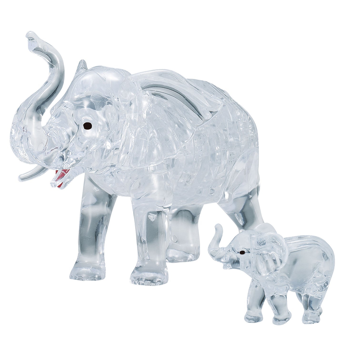 3D CRYSTAL | ELEPHANT AND BABY