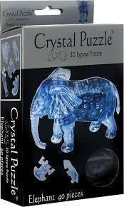 3D CRYSTAL | ELEPHANT (BLUE)