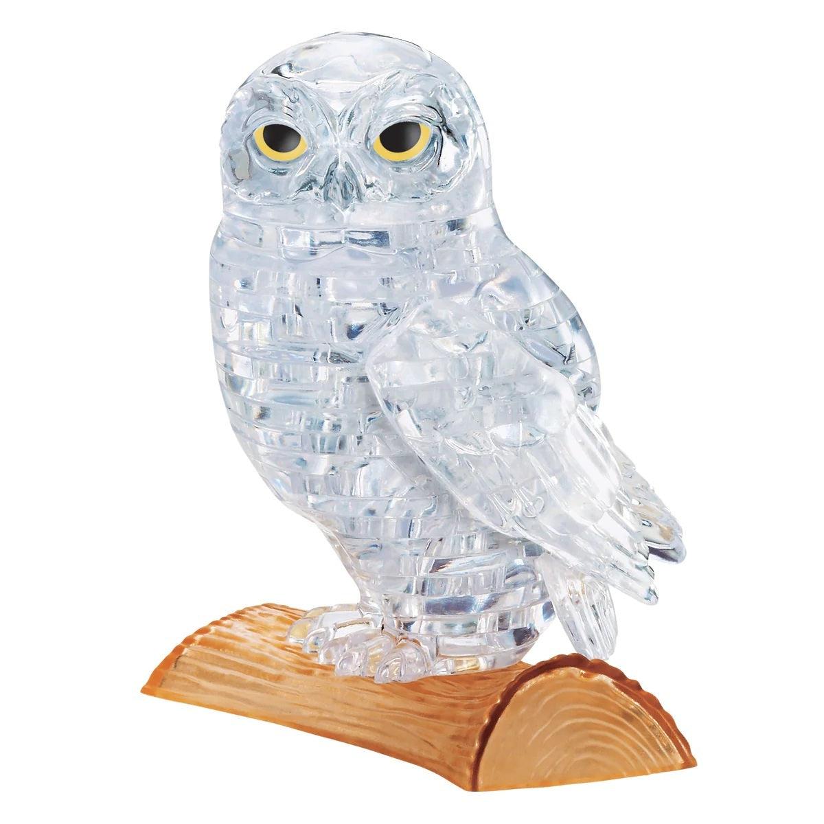 3D CRYSTAL | OWL (CLEAR)