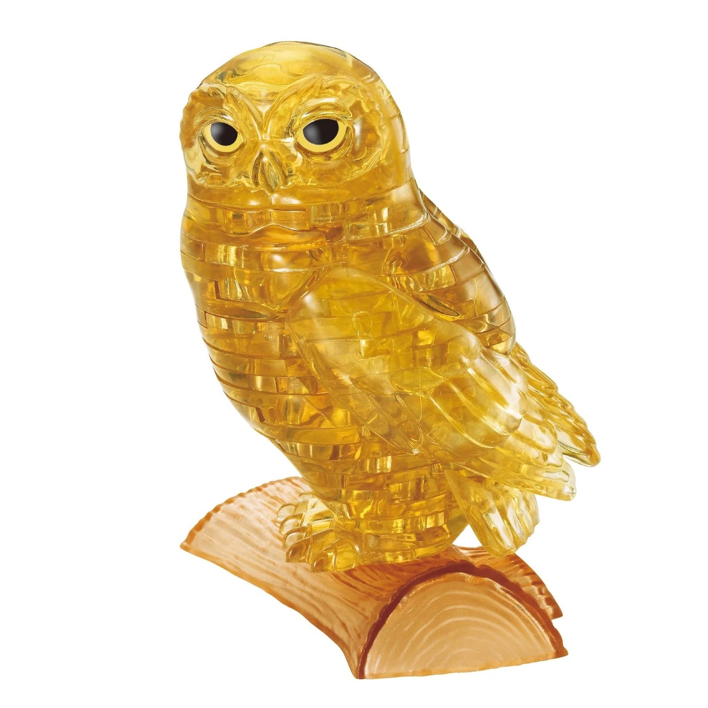 3D CRYSTAL | OWL (GOLD)