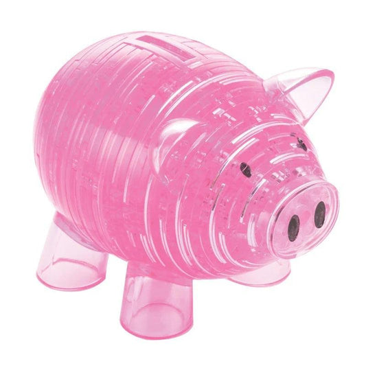 3D CRYSTAL | PINK PIGGY BANK