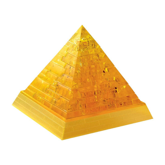 3D CRYSTAL | PYRAMID (GOLD)