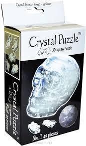 3D CRYSTAL | SKULL (CLEAR)