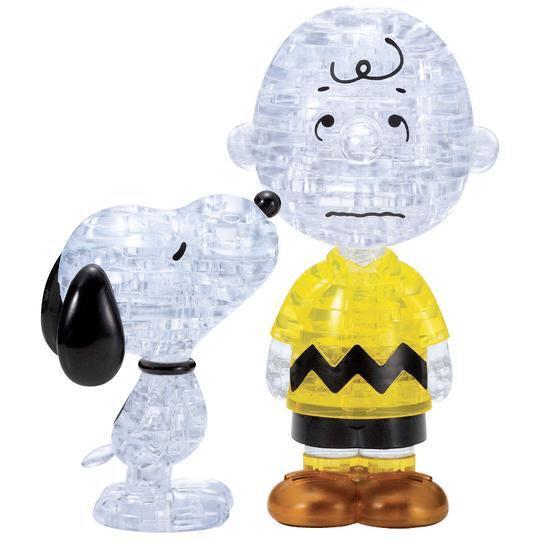 3D CRYSTAL |SNOOPY AND CHARLIE BROWN