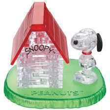 3D CRYSTAL | SNOOPY AND HOUSE