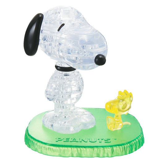 3D CRYSTAL | SNOOPY AND WOODSTOCK