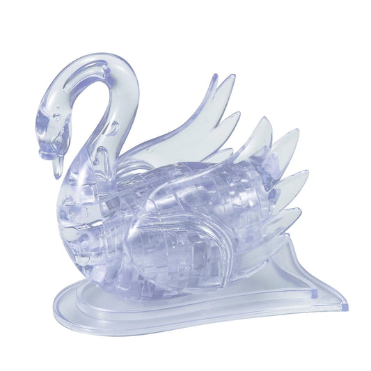 3D CRYSTAL | SWAN (CLEAR)