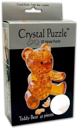 3D CRYSTAL | TEDDY BEAR (BROWN)