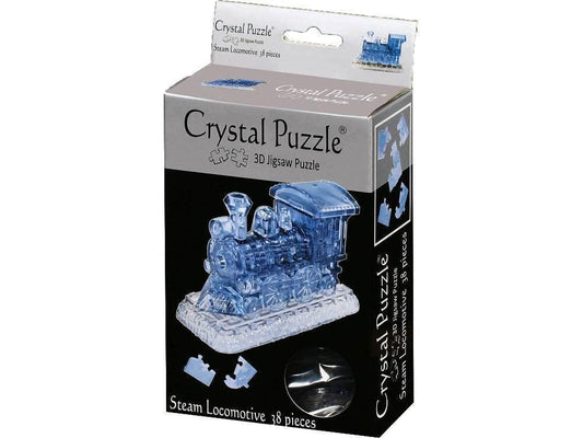 3D CRYSTAL | TRAIN (BLUE)