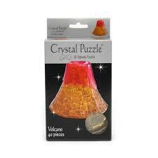 3D CRYSTAL | VOLCANO (BROWN)