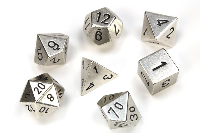 CHESSEX 8 DICE SET