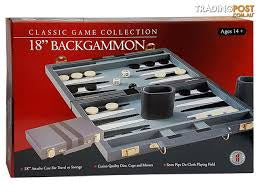 BACKGAMMON 18" VINYL