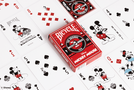 BICYCLE CARDS | DISNEY - CLASSIC MICKEY RED