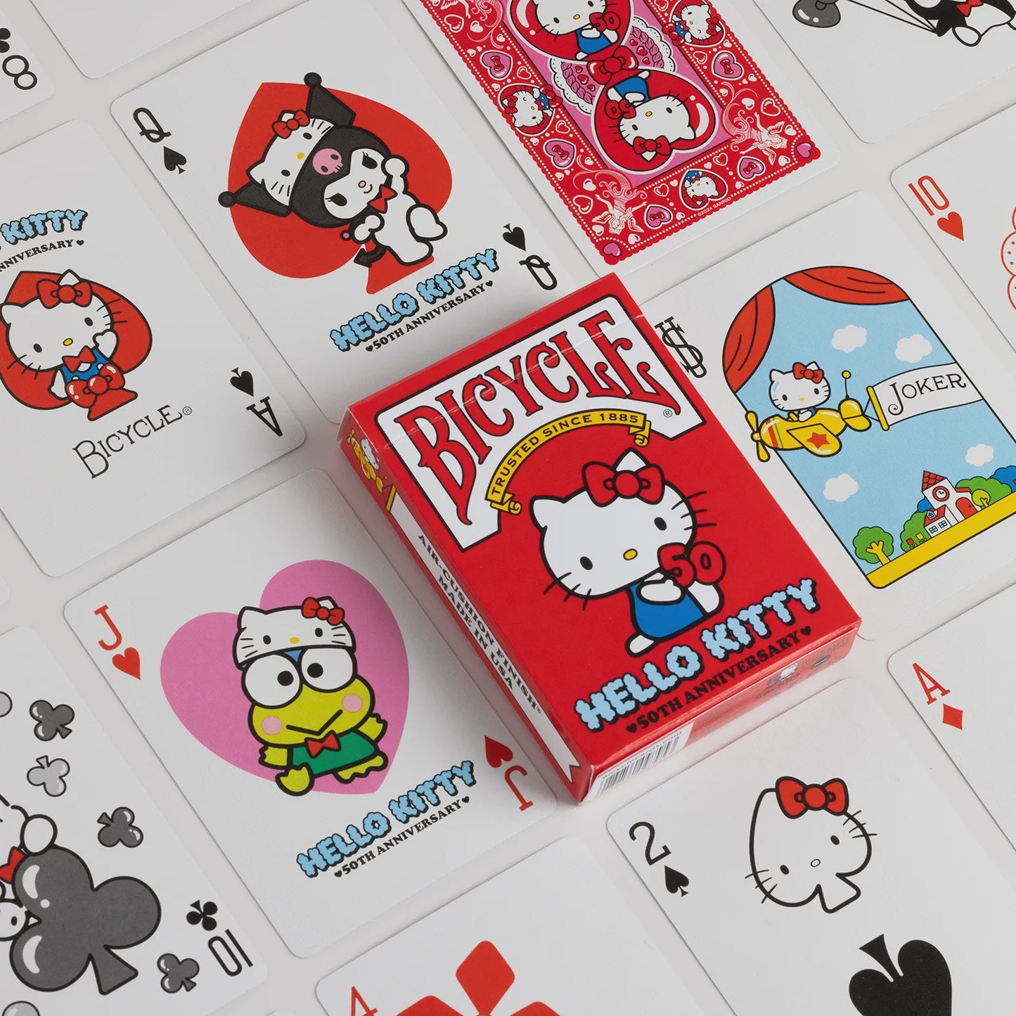 BICYCLE CARDS | HELLO KITTY 50TH ANN