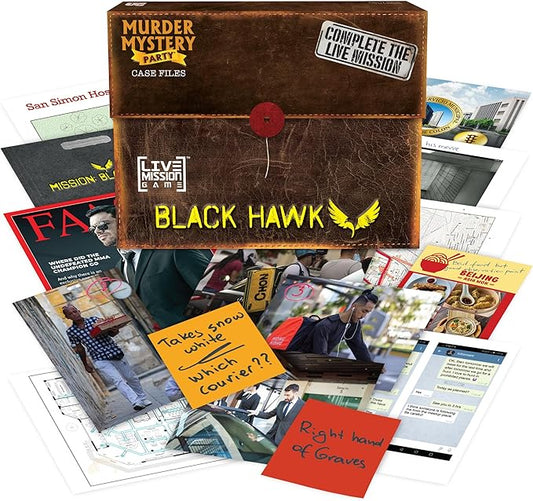 CASE FILES | MURDER MYSTERY - MISSION BLACK HAWK