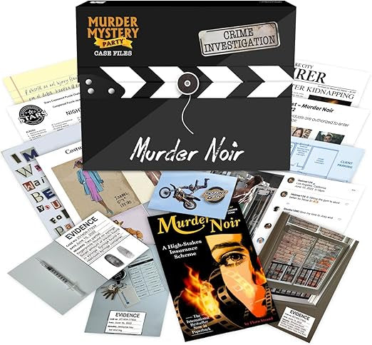 CASE FILES | MURDER MYSTERY - MURDER NOIR