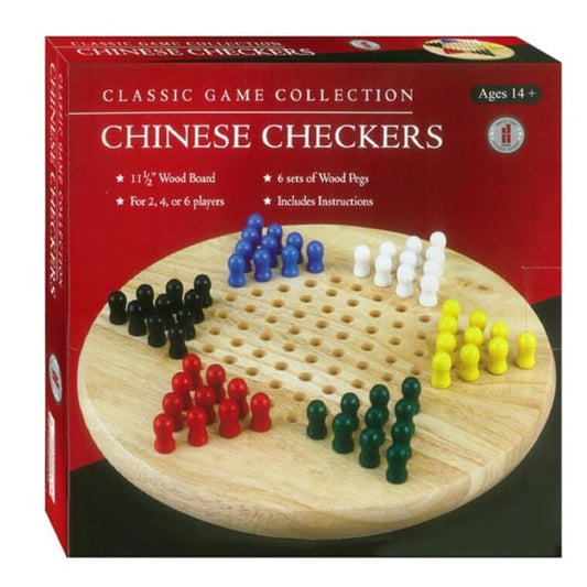 CHINESE CHECKER W/PEGS