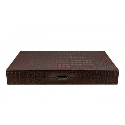 DAL ROSSI | BACKGAMMON 15" CROC DESIGN