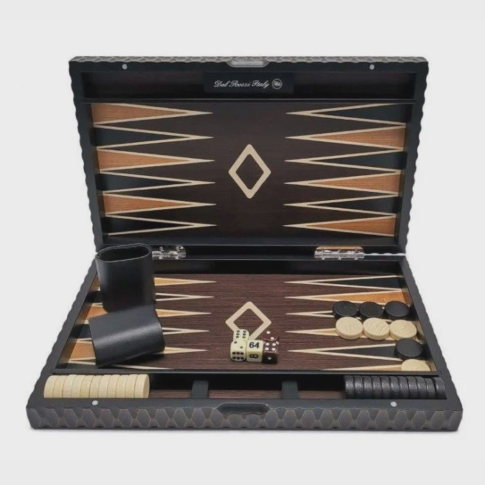 DAL ROSSI | BACKGAMMON 15" - EUROPEAN STYLE