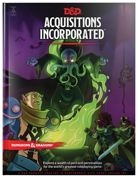 DND 5E | ACQUISITIONS INCORPORATED H/COVER