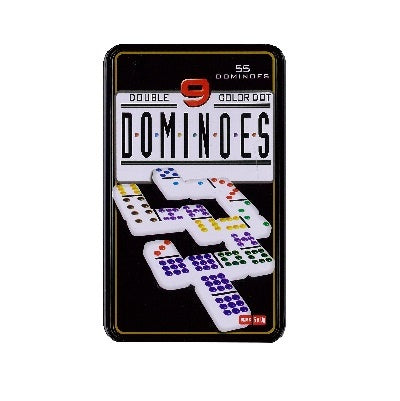 DOMINOES - DOUBLE 9 TIN