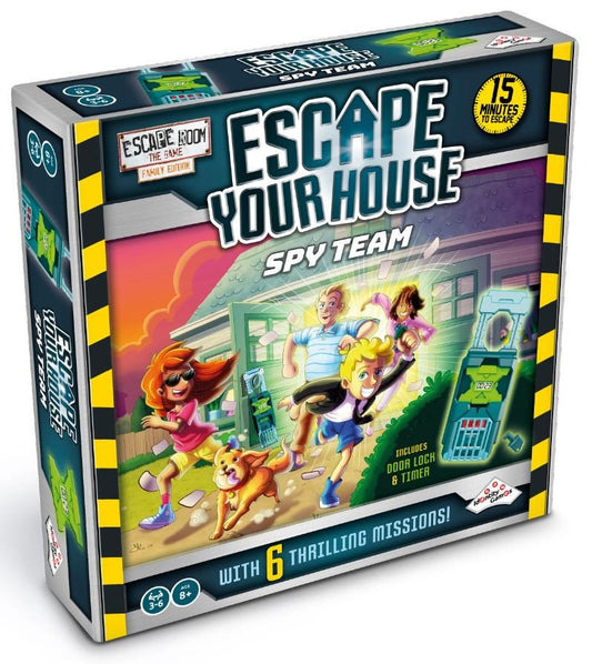 ESCAPE YOUR HOUSE | SPY TEAM