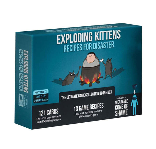 EXPLODING KITTENS RECIPES FOR DISASTER