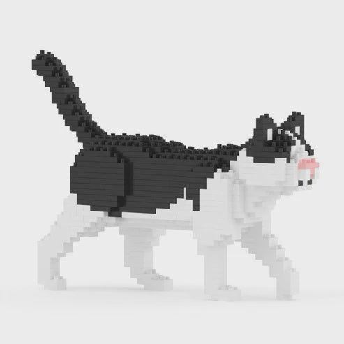 JEKCA | BLACK AND WHITE CAT MINI 01S