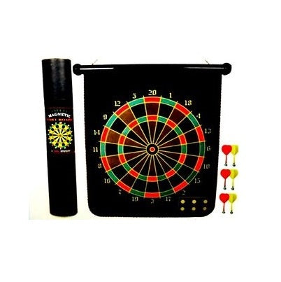 MAGNETIC DARTBOARD IN A TUBE