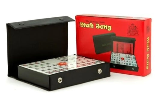 MAHJONG BLACK VINYL CASE 22CM