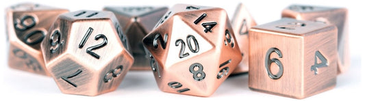 MDG DICE | 16MM SET - ANTIQUE COPPER