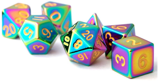 MDG DICE | 16MM SET - TORCHED RAINBOW