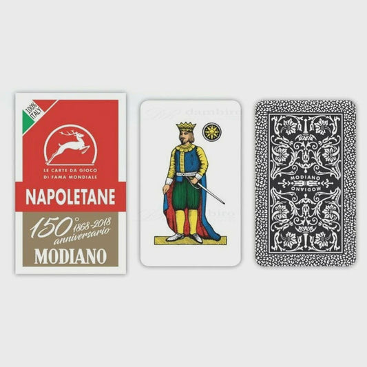 MODIANO CARDS | NAPOLETANE - RED