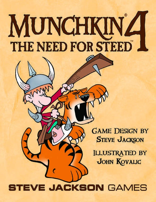 MUNCHKIN | 4 THE NEED FOR STEED