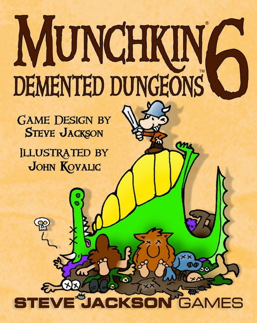 MUNCHKIN | 6 DEMENTED DUNGEONS