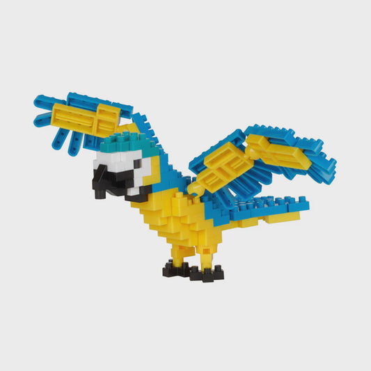 NANOBLOCK | BLUE AND YELLOW MACAW