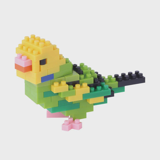 NANOBLOCK | BUDGERIGAR GREEN OPALINE